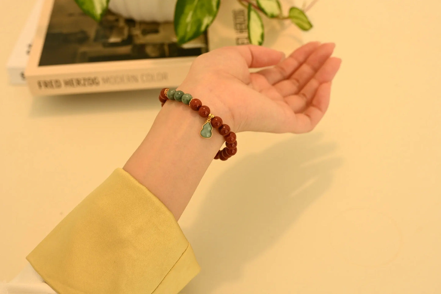 Red Agate Jade Bracelet Plumwhisper