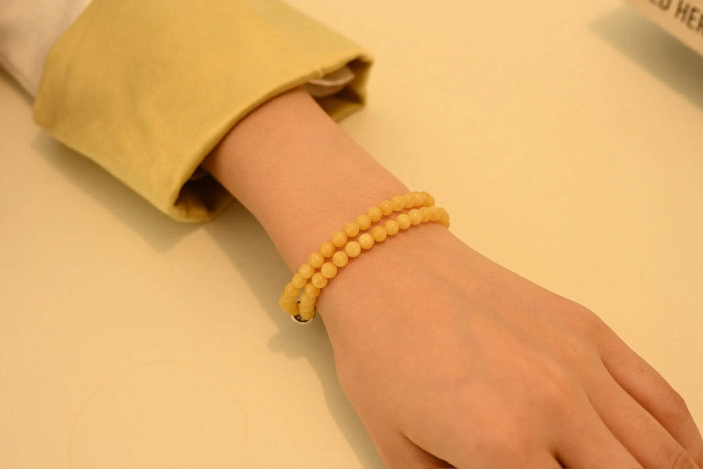 Amber Multi-Loop Bracelet Plumwhisper