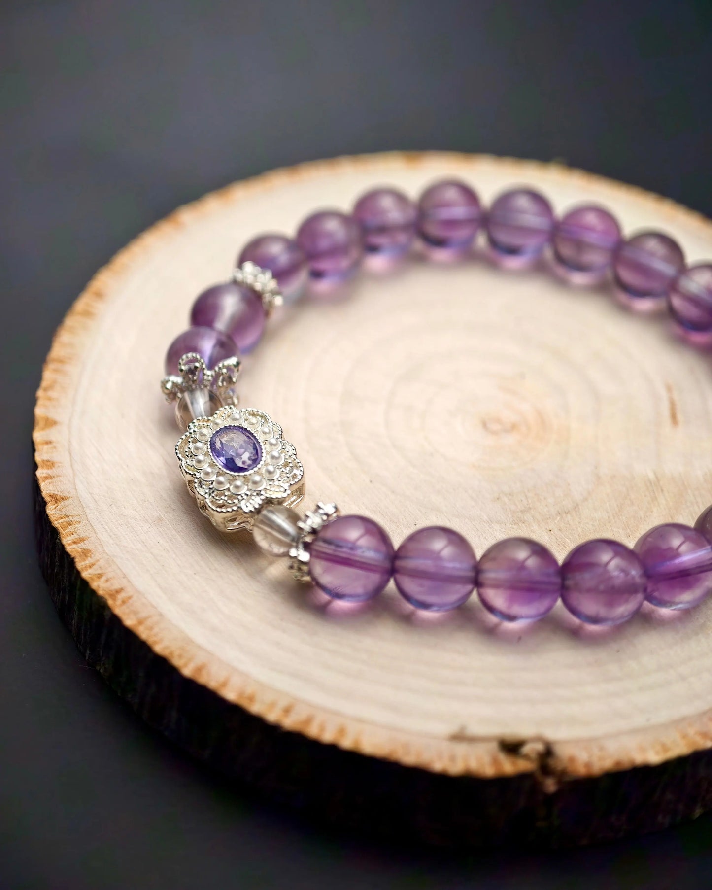 Amethyst Bracelet Plumwhisper