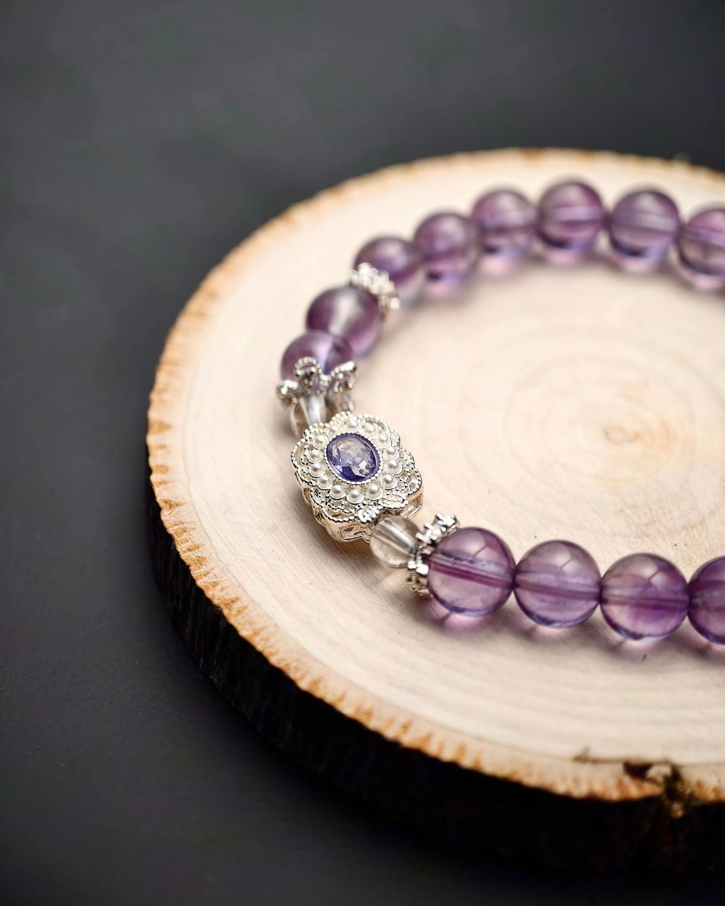 Amethyst Bracelet Plumwhisper