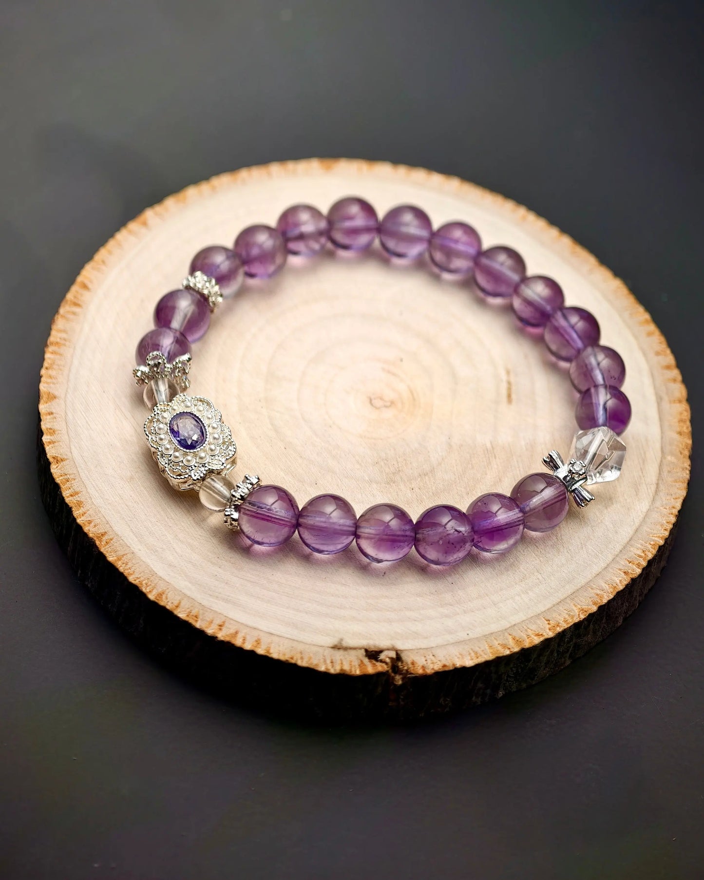 Amethyst Bracelet Plumwhisper