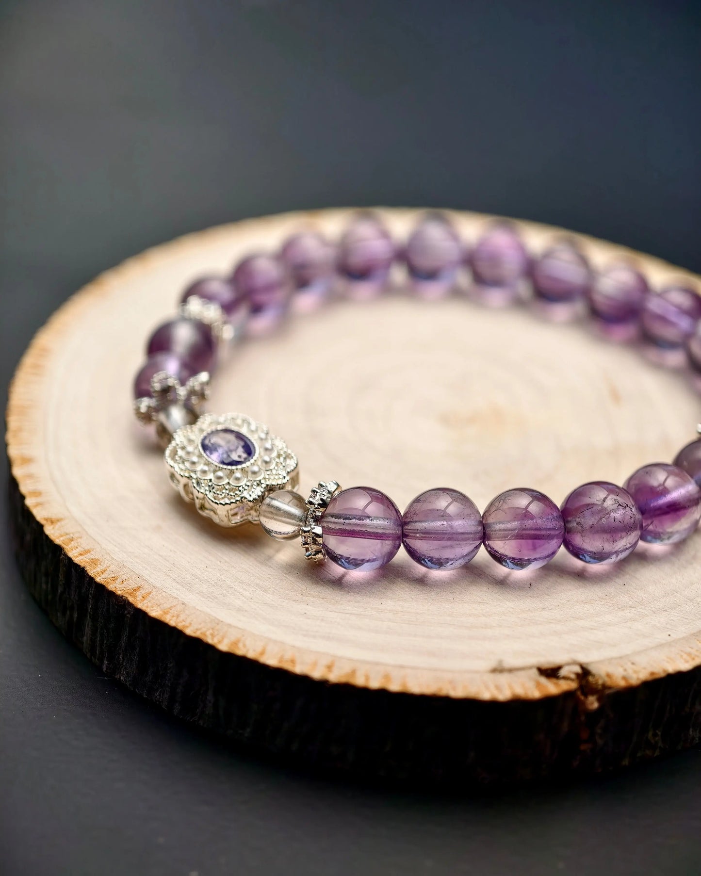 Amethyst Bracelet Plumwhisper
