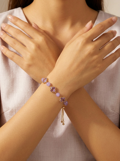 Amethyst “Whispers of Wisdom” Bracelet