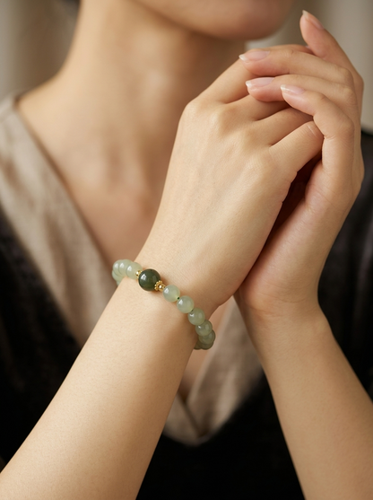 "Still Canopy" Jade Bracelet