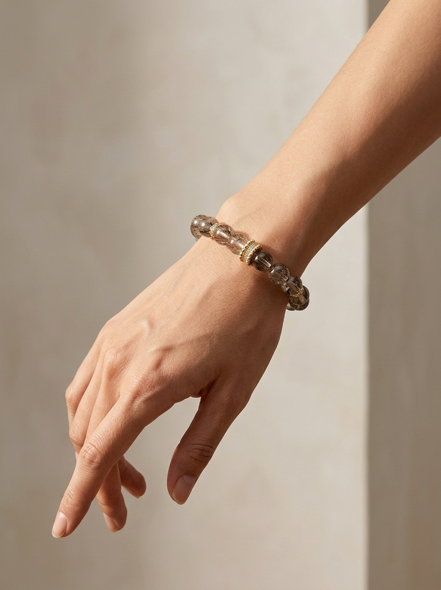 Hair Quartz Bracelet