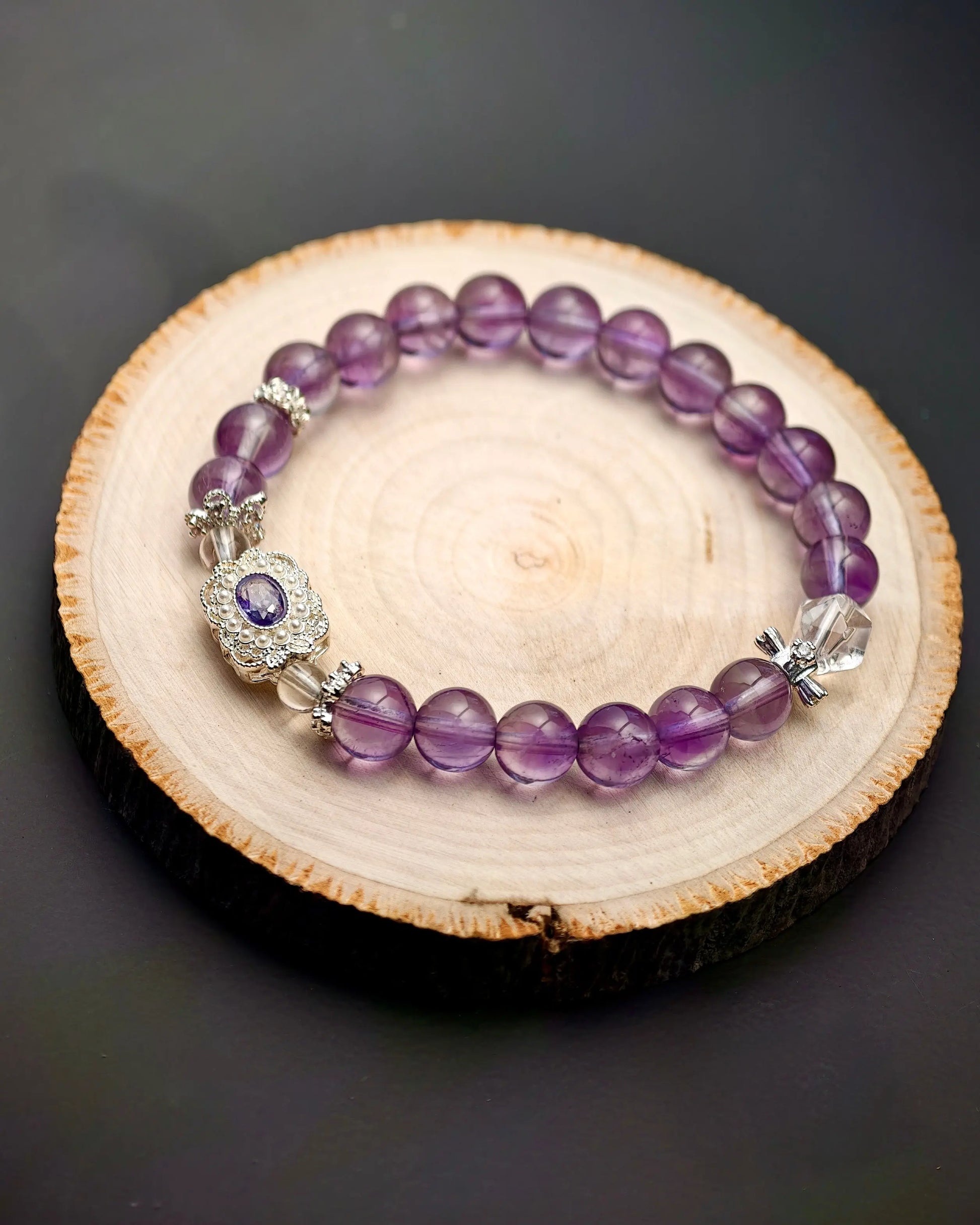 Amethyst Bracelet Plumwhisper