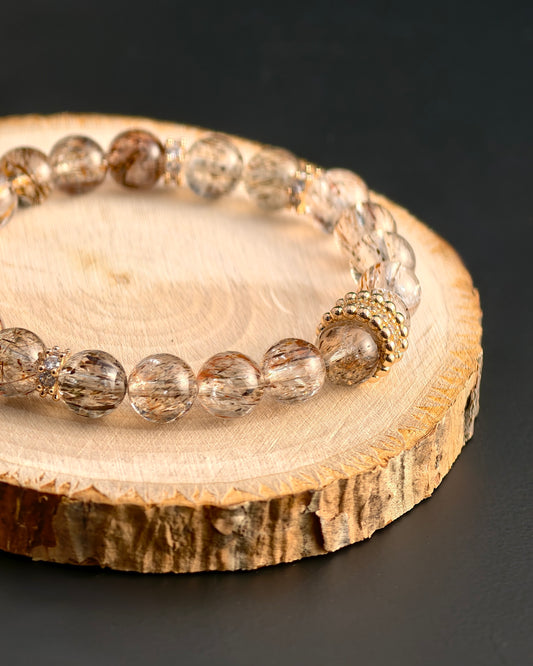 Hair Quartz Bracelet