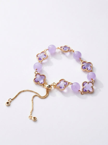 Amethyst “Whispers of Wisdom” Bracelet