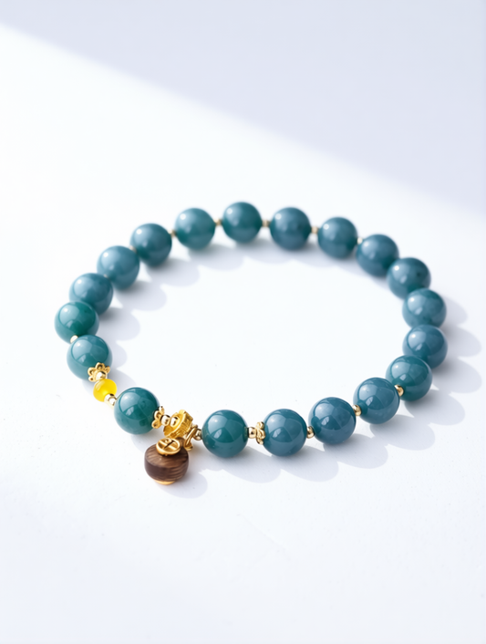 Emerald “Wave of Vitality” Bracelet