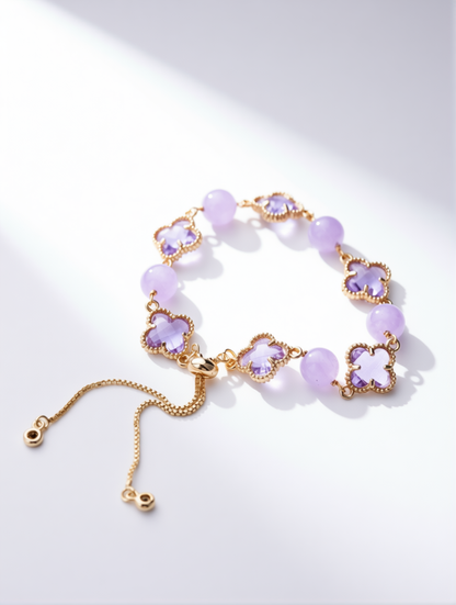 Amethyst “Whispers of Wisdom” Bracelet